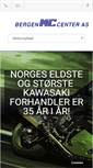 Mobile Screenshot of bergenmccenter.no